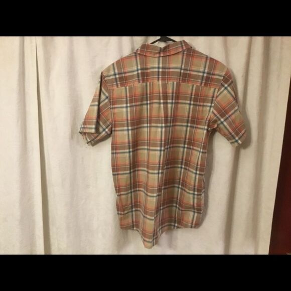 Patagonia Men’s Plaid Button Up Short Sleeve Sz M - Picture 4 of 4